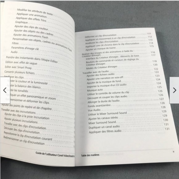 FRENCH Corel Video Studio Pro X4 Guide de L'Utilisateur Manual Francais seule - Picture 5 of 6